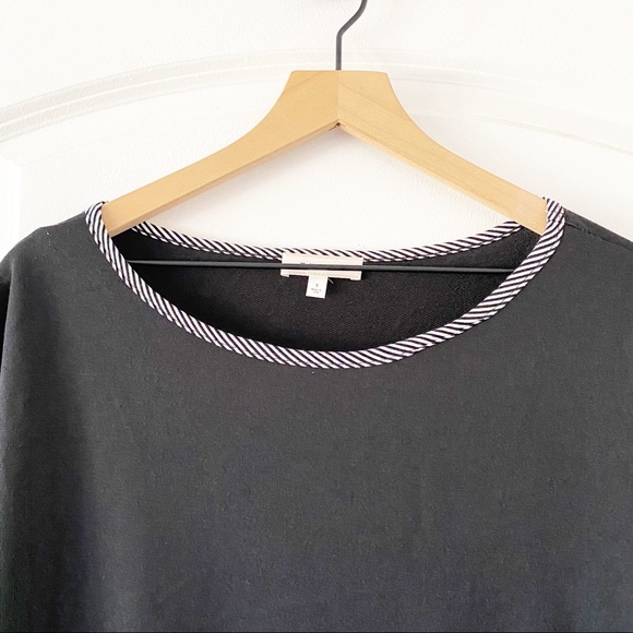 NWOT HAILEY & CO black and white striped blouse - Picture 6 of 8